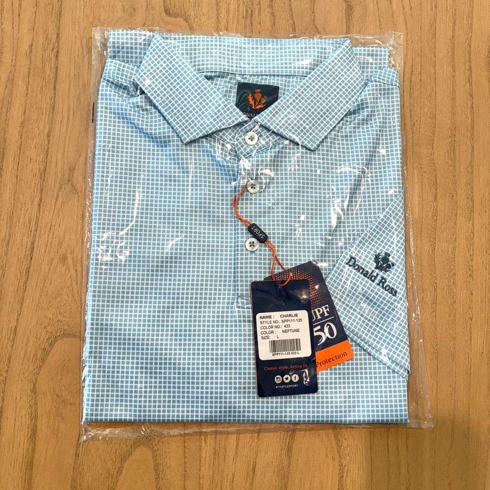 Donald Ross Charlie Polo Size L